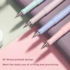 Deli Erasable Fountain Pen Set Kawaii Stationery 0.3mm Ink Sac Blue Black School Business Office Writing Fountain Pen 2