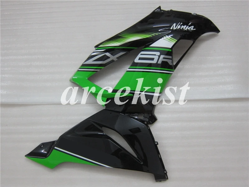 Новый комплект обтекателей из АБС пластика подходит для Kawasaki ZX6R 2013 2014 2015 2016