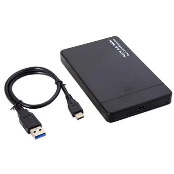 

SATA SSD Enclosure USB-C Type-C to 2.5 Inch SATA SSD HDD External Hard Disk Enclosure USB C SSD Converter for Laptop & PC