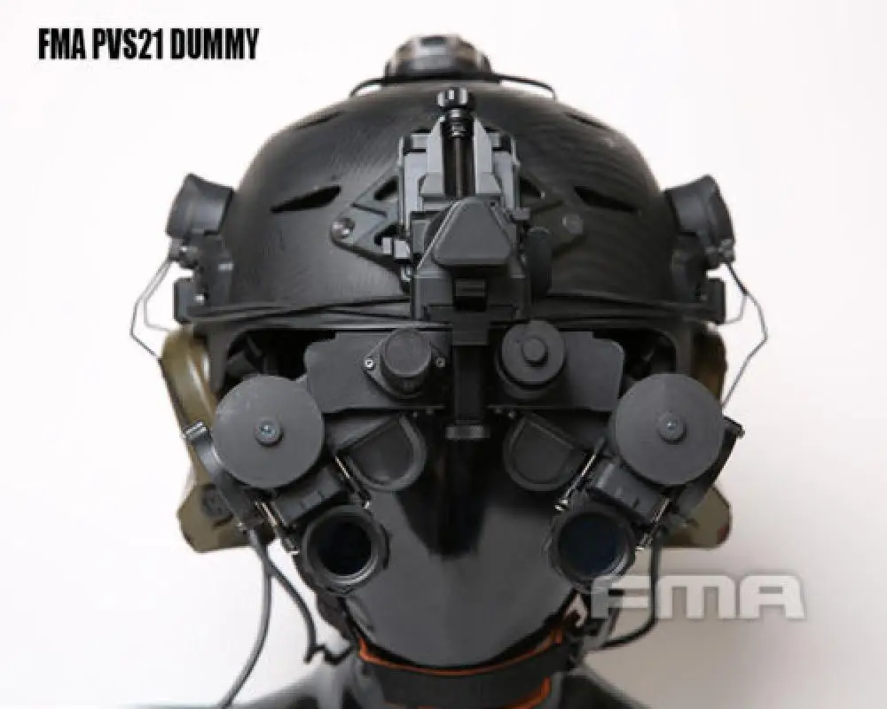 FMA TB1300 Airsoft Helmet PVS21 NVG Night Vision Goggle DUMMY Model No Function 