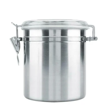 

800-1800ml Airtight Sealed Canister Coffee Bean Sugar Tea Storage Container 1x