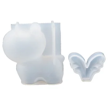 

1 set DIY Resin Epoxy Mold 3D Cute Deer Doll Decoration Silicone Mold Handmade Mold Jewelry Making Aceessories