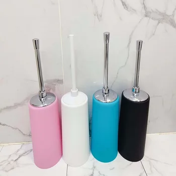 

Plastic Toilet Brush Wash Toilet Brush Long Handle Household Toilet Cleaning Kit with Lid ma tong bei