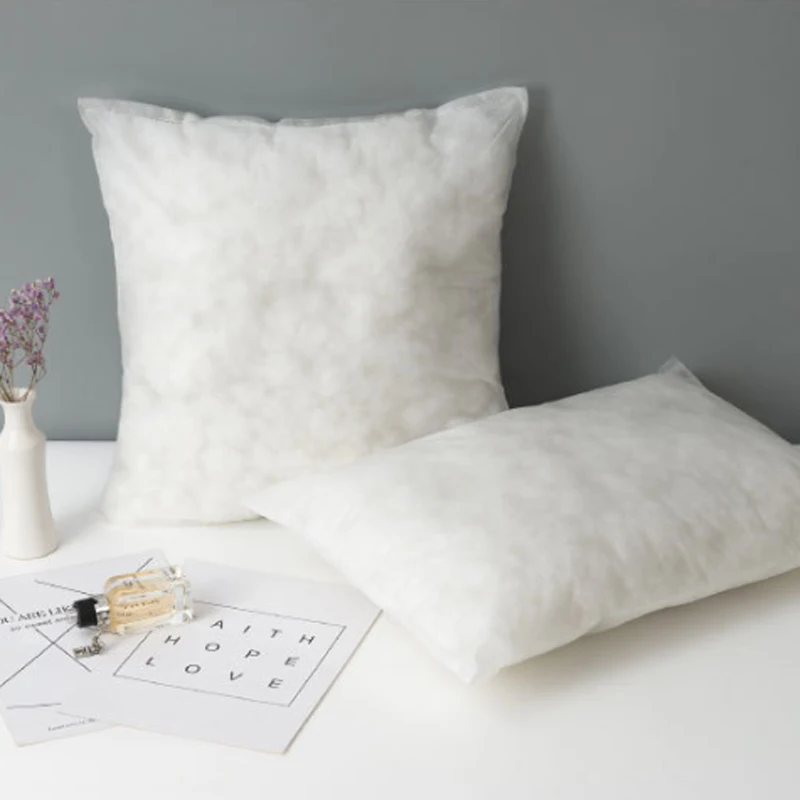 Pillow Core Thick Non-woven Pillows PP Cotton Cushion Filled Decoration Cover Pillowcase For Sofa Bed Soft | Дом и сад