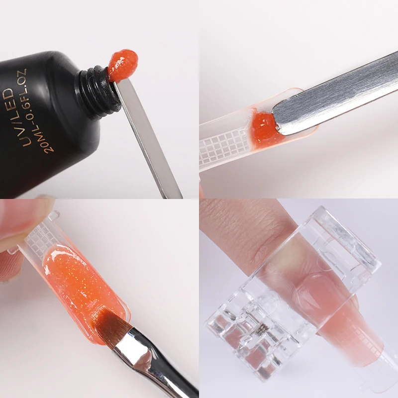 Quick Building Nail Tips Clips for Fingernail Extension Manicuring Art Tools fake nails,nail tips,false nails,false nail tips