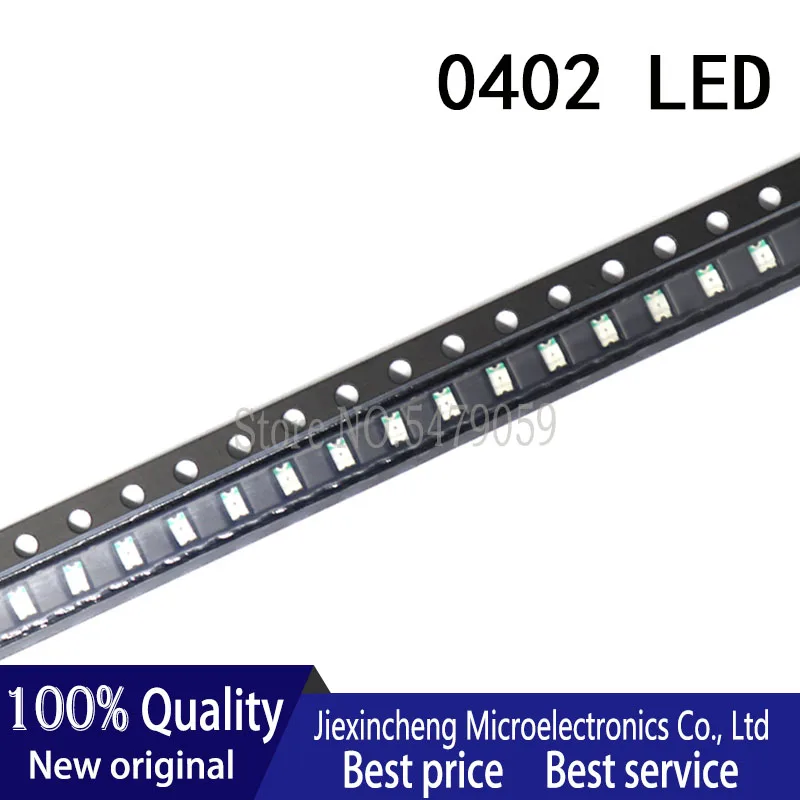 100PCS 0402 LED White/Red/Blue/Yellow/Green/Emerald Green/Orange /Warm White Light-emitting diode SMD | Электроника