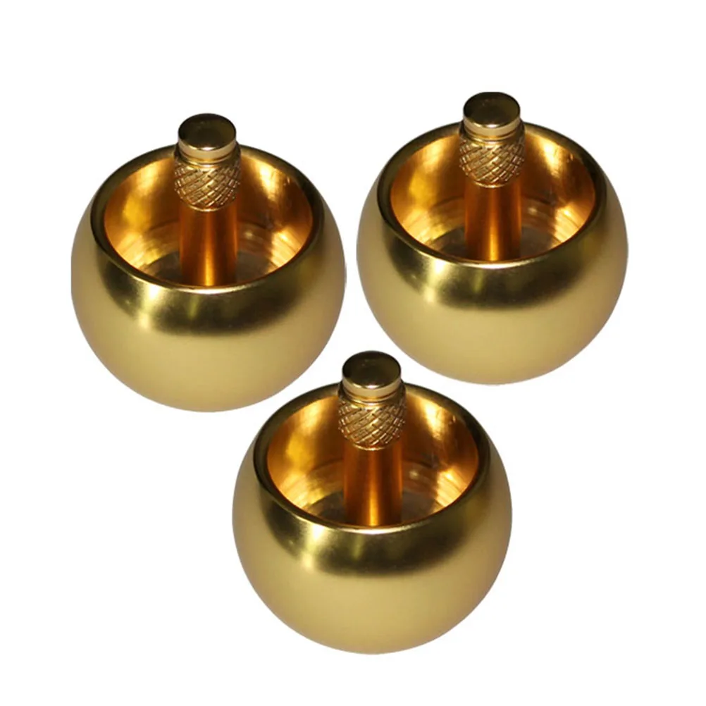 High quality gyroscop toy metal flip over top tippie spinning polished metal~GN 