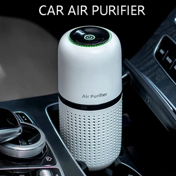 

Car Air Purifier Negative Ion Generator Air Cleaner Portable Air Purifier for Car Home Desktop