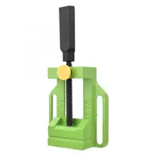 Сверлильный станок тиски 2,5 дюймов алюминиевый сплав мини с одной ручкой Быстрый плоский зажим тиски сверлильный пресс Новинка