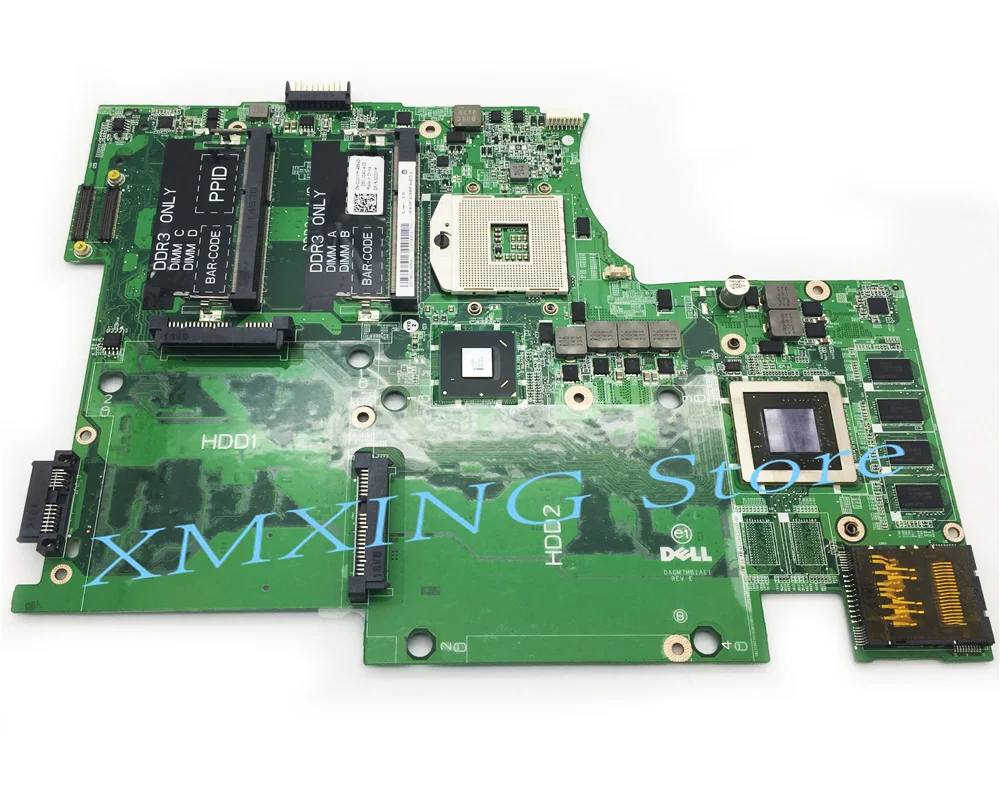 Fulcol для DELL XPS 17R L702X Материнская плата ноутбука GT555M GPU CN 0JJVYM 0 jjvym DAGM7MB1AE0 DAGM7MB1AD0