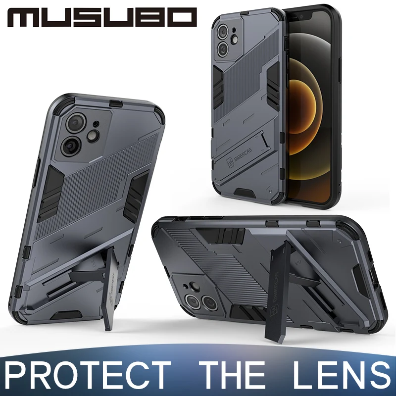Чехол MUSUBO для iPhone 12 Pro Max 11 Xs X XR 7 Plus 8 прозрачный с окантовкой | Мобильные телефоны и