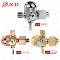 JCD G5/8" 0-25Mpa Argon CO2 Mig Tig Flow Meter Gas Regulator Flowmeter Welding Weld Gauge Argon Regulator Pressure Reducer 1