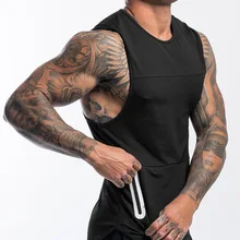 Мышцы Фитнес братья лето в европейском и американском стиле, спортивные Повседневное тренировки аппарат Для мужчин быстросохнущие жилет без рукавов Cross B