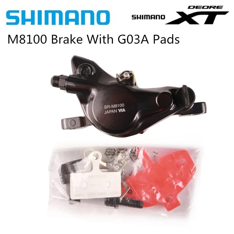 Гидравлический дисковый тормоз SHIMANO DEORE XT M8100 M8120 для горного велосипеда MTB с
