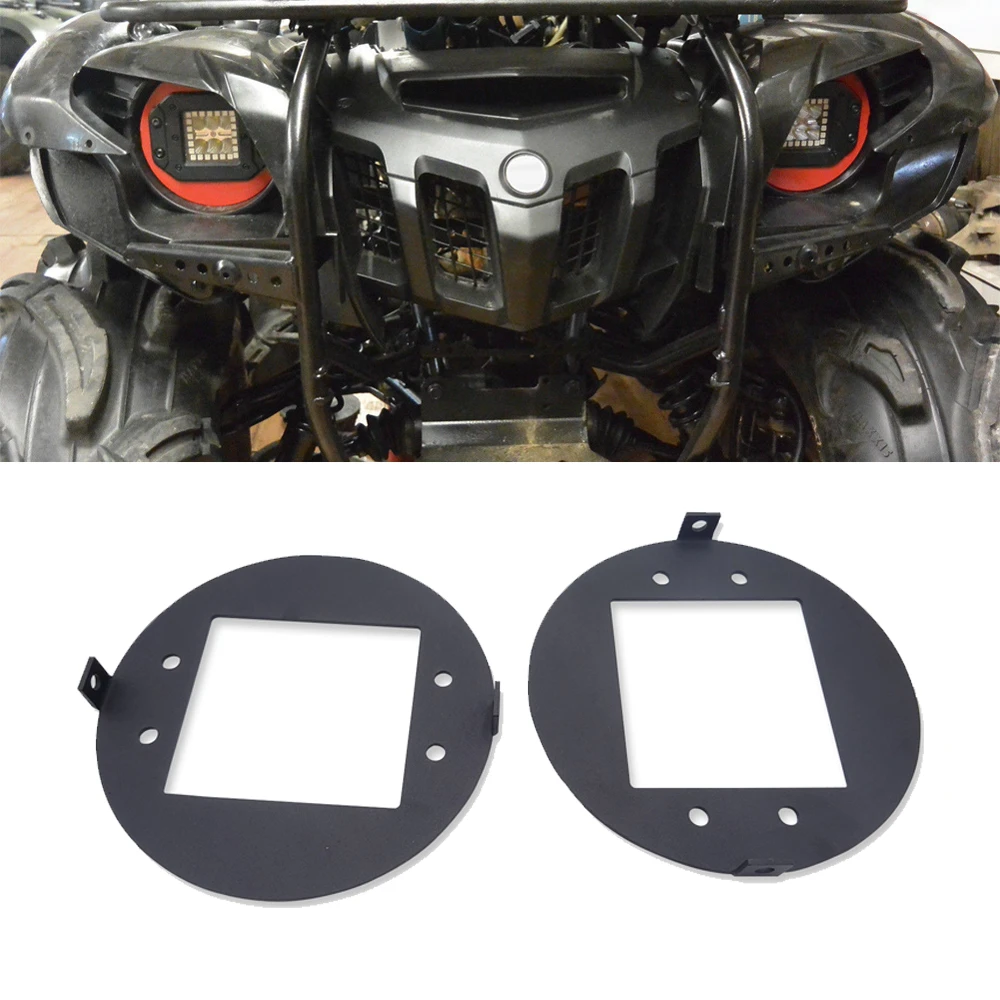 Mod balance Horn For Yamaha Grizzly 2009 2014 550 and 2007 2015 700 LED Work Lights  Headlight Mount Brackets|ATV Parts & Accessories| - AliExpress