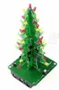 10set Three-Dimensional 3D Christmas Tree LED DIY Kit Red/Green/Yellow LED Flash Circuit Kit Electronic Fun Suite Diy Kit ► Photo 3/3