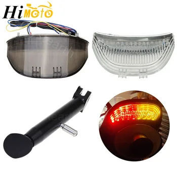 

Adjustable Side Stand Kickstand Foot Support Plate Brake Turn Signals Tail Light For Honda CBR600RR 2003-2006 CBR1000RR 04-2007