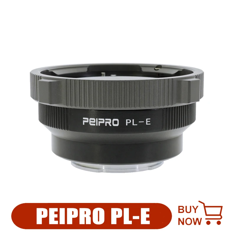 Кольцо-адаптер PEIPRO для объектива с ручной фокусировкой PL Cinema Lens к SONY E Mount Camera A7R3 A7R4