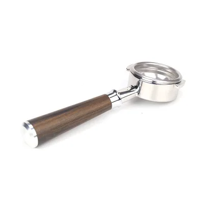 

Best Selling 58mm 304 Stainless Steel Bottomless Portafilter Nova Coffee bottomless Coffee Accessories