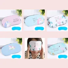 Стильная футболка с изображением персонажей видеоигр Для женщин дышащий плотные в Корейском стиле пижама для сна аксессуары для сна обеденный перерыв защиты глазную повязку студентов японский