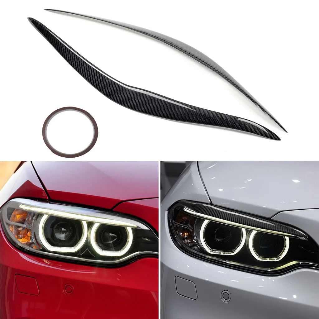 2 шт. резиновые наклейки для автомобильных фар BMW F22 M235i M2 2014-2018 | Автомобили и