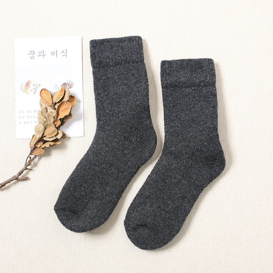 10 пар/компл., зимние носки для женщин 35% шерстяные носки теплые носки Для женщин кашемировые зимние носки теплые носки для зимы Для женщин - Цвет: 7