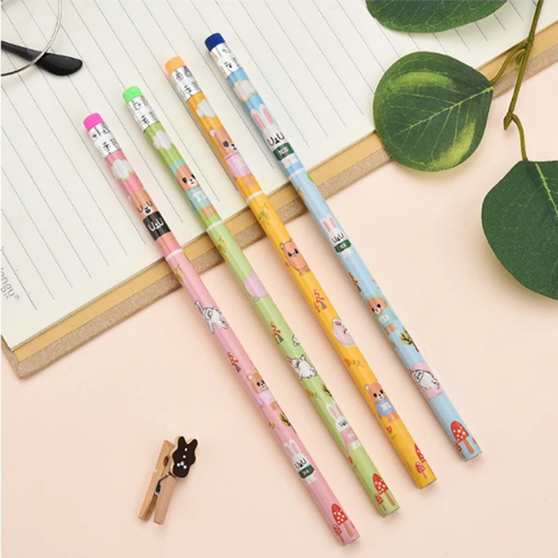 

10 Pcs/Lot Rainbow Color Pencil 4 In 1 Colored Drawing Painting Pencils