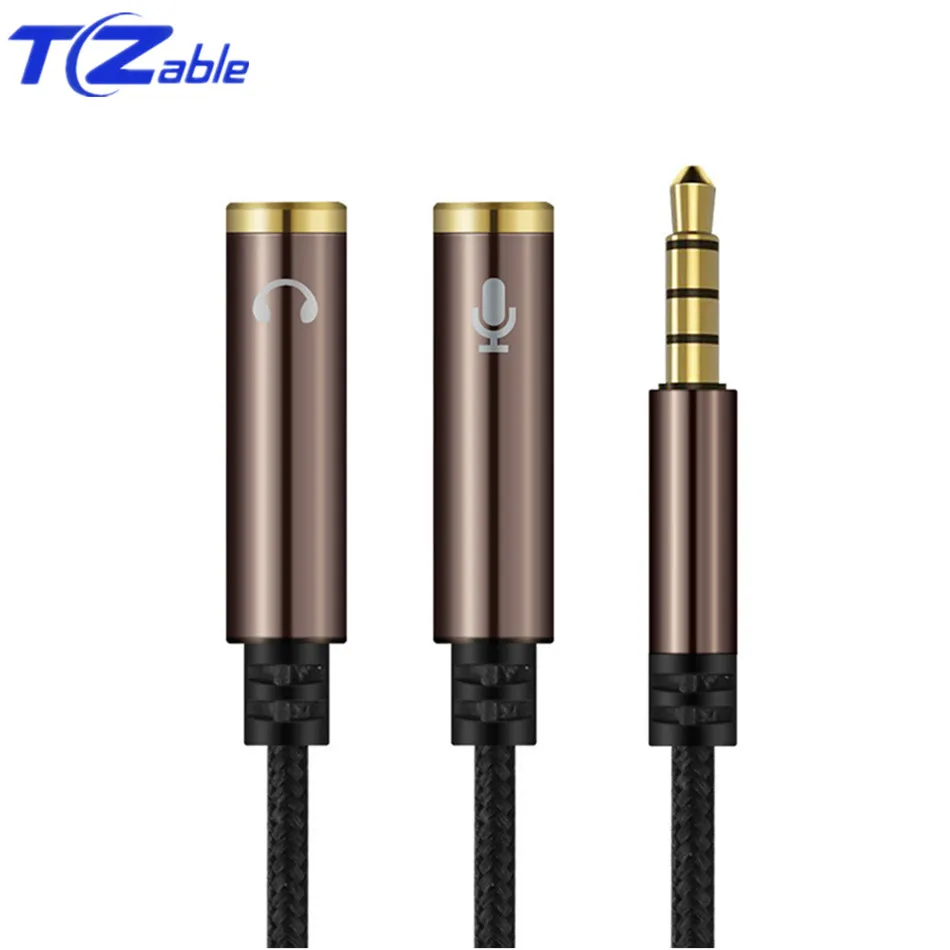 Audio Splitter Cable 3 5mm AUX 1 Male to 2 Female Spliter Wire 3 5 Jack Headphone Cable Earphone Cord Speaker Stereo Adapter