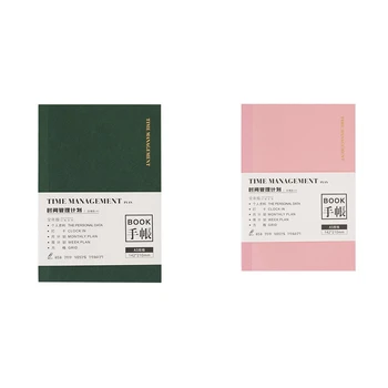 

Undated Daily Weekly Monthly Plan Refill Planner Organizer Agenda Notebook Grid Journal A5 School Stationery