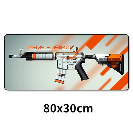CS GO Gaming Keyboard Mouse Pad Mat Large Size Asiimov AK47 M4A1 AWP CSGO Gamer Mousepad for PC Computer Notebook Mouse Gaming - Цвет: 044