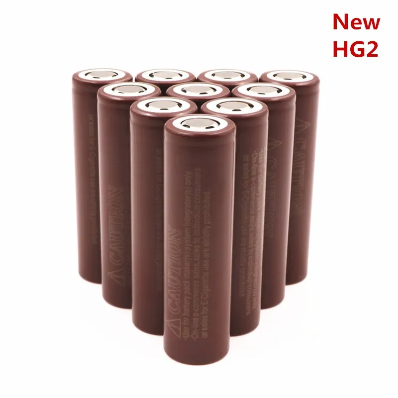 1~ 10 шт 18650 батарея HG2 3000 mah 3,7 v аккумуляторная батарея для LG HG2 18650 литиевая батарея 3,7 3000 mah