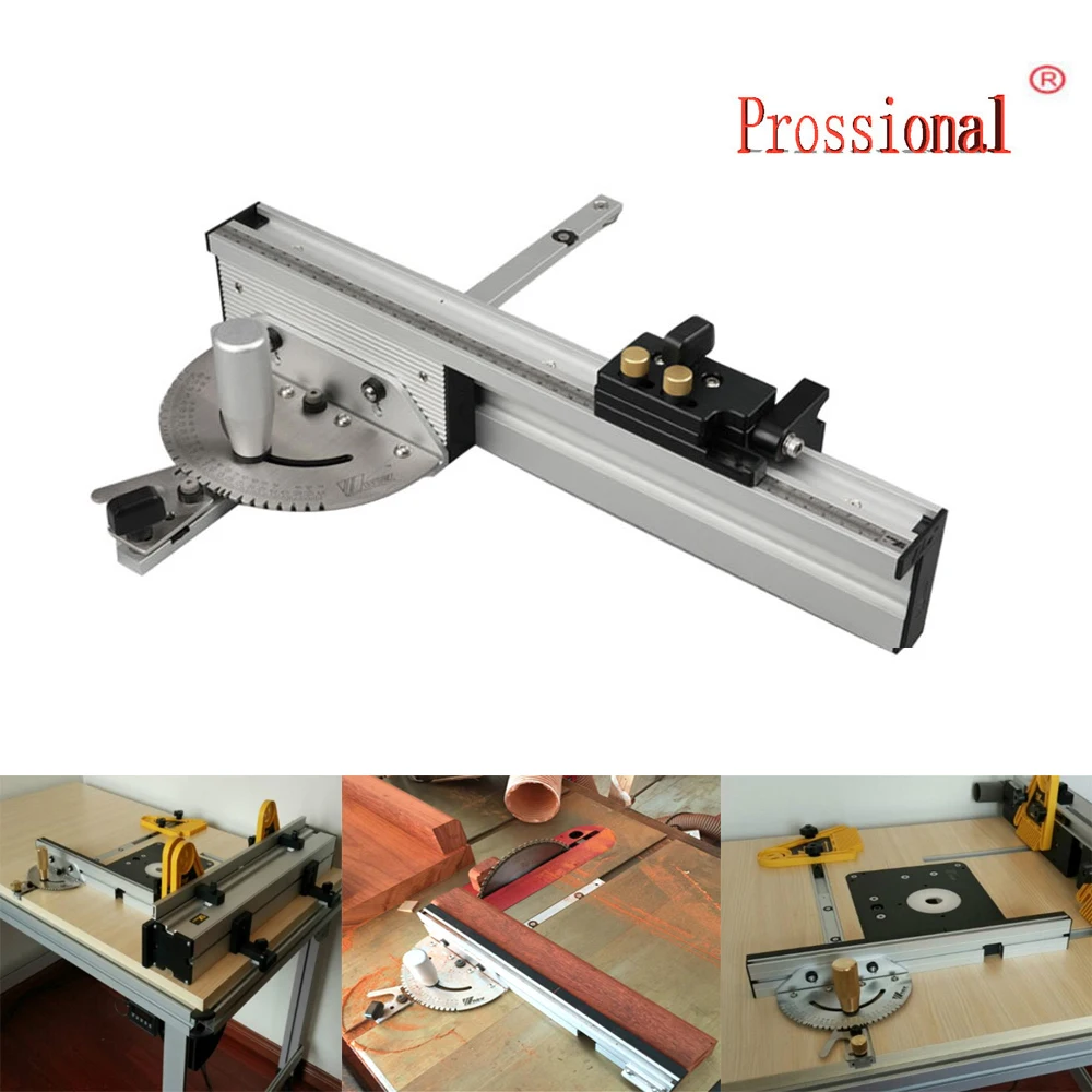Woodworking Tool Aluminum Miter Gauge for Table Saw Router Table US SHIPPING 