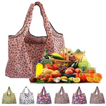 

Women Eco Shopping Travel Shoulder Bag Pouch Tote Handbag Folding Reusable Bags сумки женские большие 2020