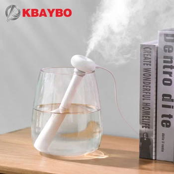 

USB Air Humidifiers White Adjustable Height Humidifier Portable Ultrasonic Mist Maker Aroma Diffuser for Home Office car