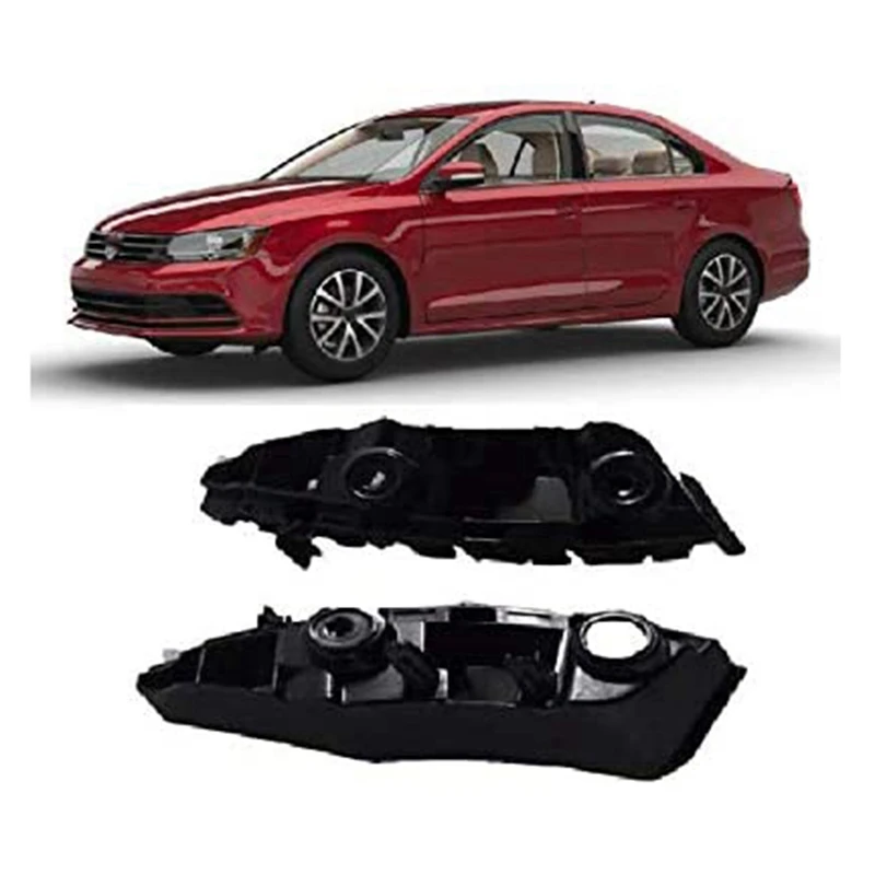 Car Front Bumper Bracket Guide Support for Jetta MK6 2015-2018 5C6807183A 5C6807184A | Автомобили и мотоциклы