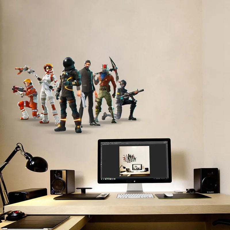 Fortnite Wall Decals For Bedroom, Living Room and Office