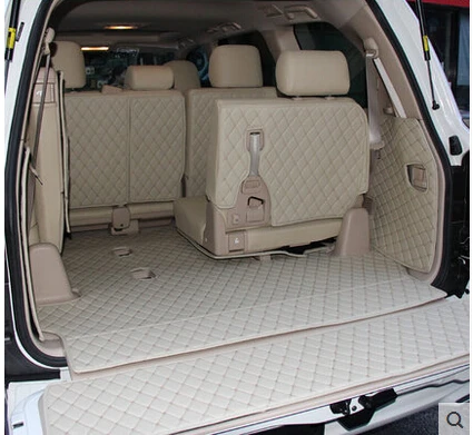 Специальные коврики для багажника Toyota Land Cruiser водонепроницаемые на 7 мест LC200 2007| |