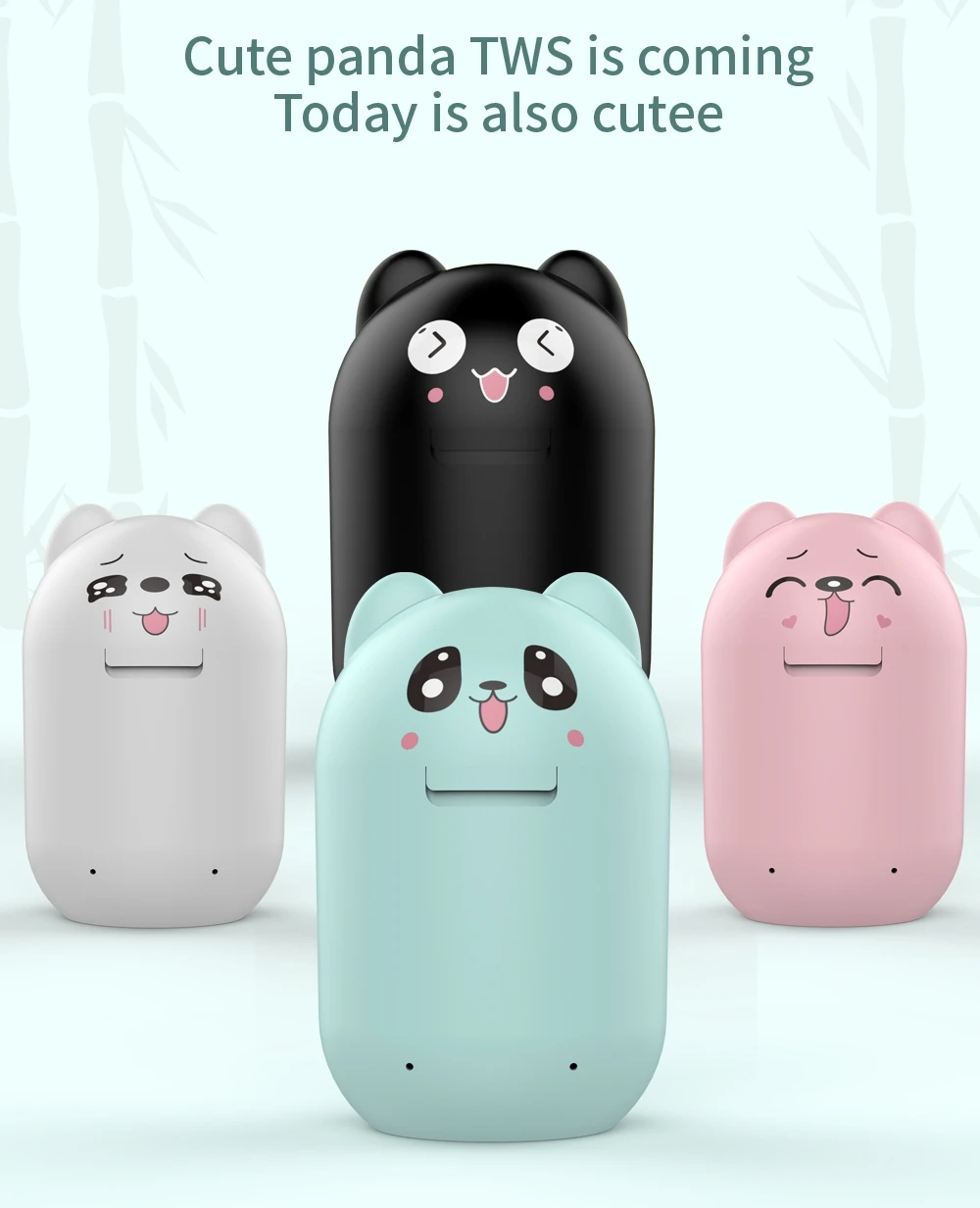 cute True Wireless headphone with microphone fones Bluetooth Earphone handsfree TWS Earbuds for Xiaomi huawei Honor sony Phones