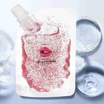 

20ml DIY Color Pearl Lip Gloss Base Oil Non-stick Moisturizing Lipstick Material Gel Handmade Liquid Lipstick Makeup Tool