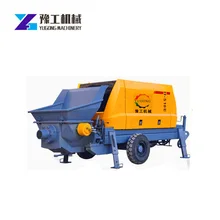 Африканский Лидер продаж 30 кВт высокомощный двигатель бетонный насос вторичная структура колонна автоматическая подача разливочная машина