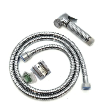 

Kitchen Sprayer Toilet Bidet Shower Spray Sprinkler Chrome Plating 1.5m Hose