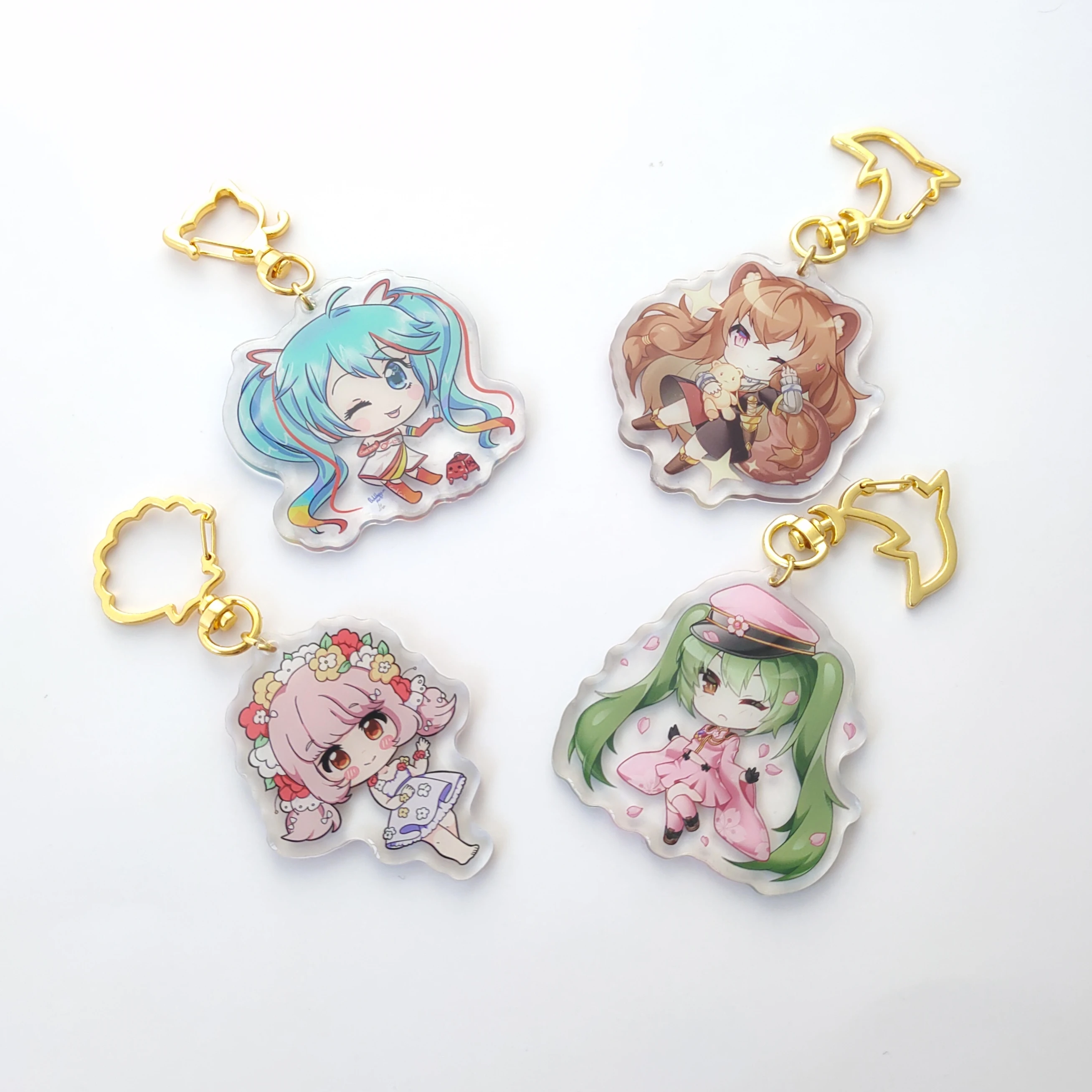 

30Pcs Custom Arylic Keychain