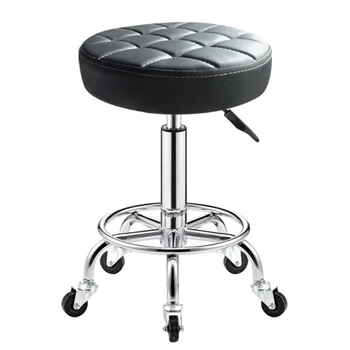 

Adjustable Barber Chairs Hydraulic Rolling Swivel Stool Chair Salon Spa Tattoo Facial Massage Salon Furniture