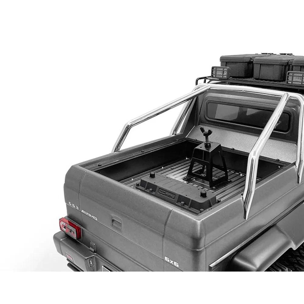 Нержавеющая сталь кузова ковша багажника грузила ковша пластина для TRAXXAS TRX6 G63 TRX4 G500 RC запчасти для автомобилей SpareTire крепление