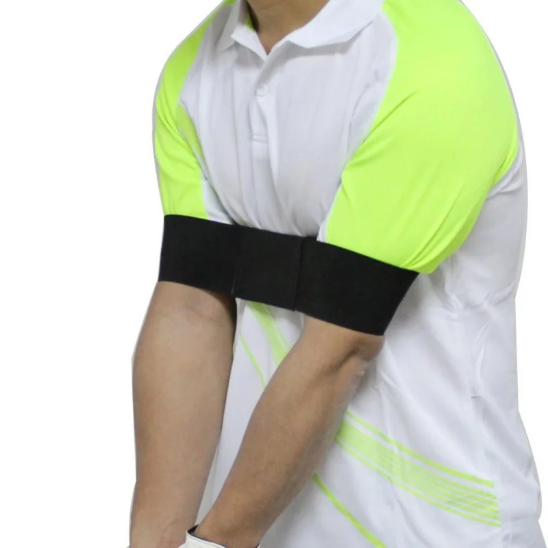 

Golf Training Adjustment Belt Arm Posture Motion Correction Belt Black Posture Aids Golf Practice Equipments Accessories