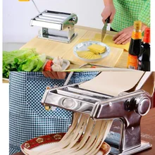 Из нержавеющей стали ручная машина для приготовления макаронных изделий, Овощная машина для производства лапши