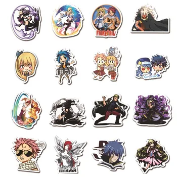 

100 Pcs/Lot Classic Japanese Animation Fairy Tail Sticker For Bike Motorcycle Skateboard Guitar Laptop Luggage Graffiti Sticker