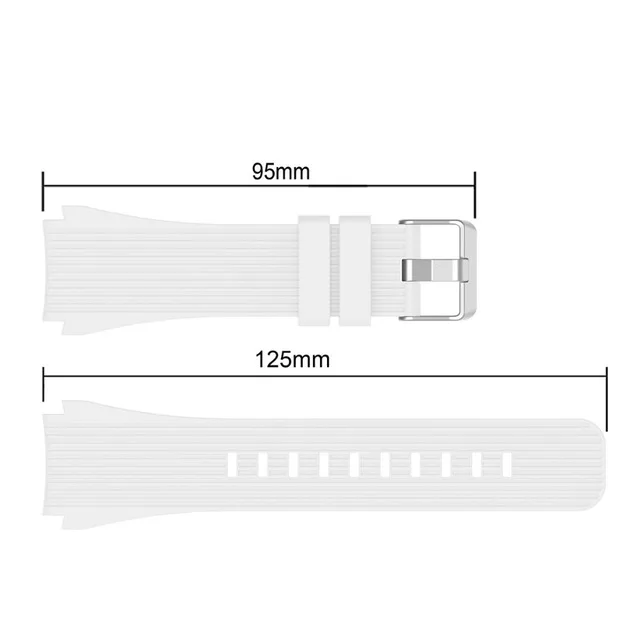 Premium Silicone Wrist Strap for Smart Watches - Replacement Bracelet Accessories