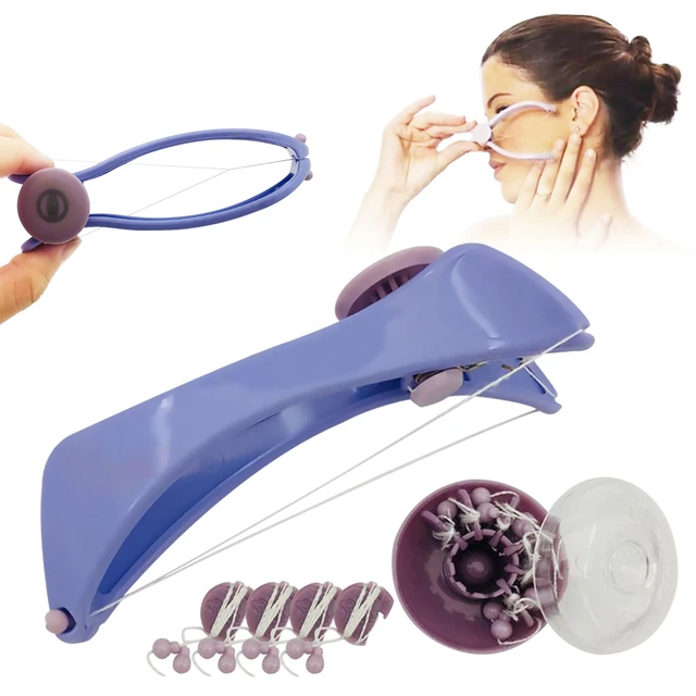 DIY threading hair removal tool, slique threading tool kit