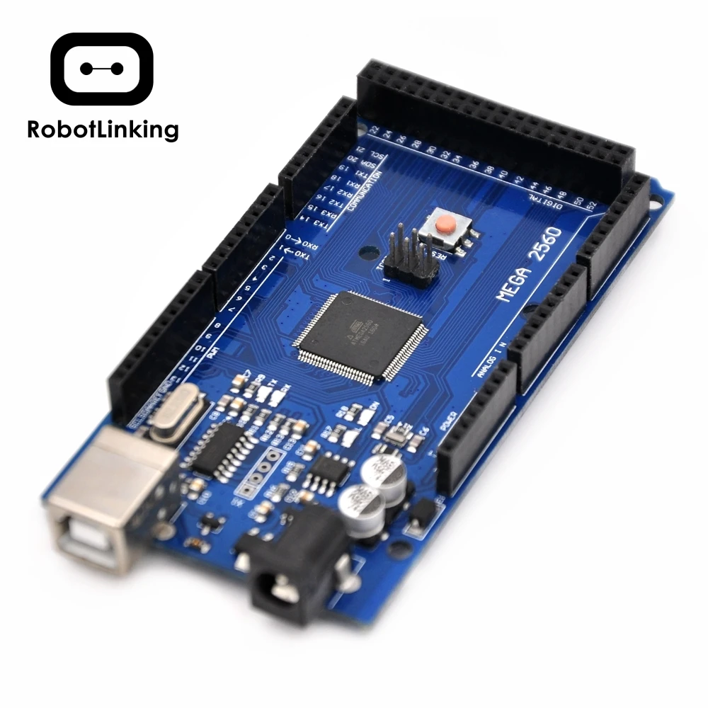 Плата Mega 2560 R3 Mega2560 REV3 (ATmega2560 16AU CH340G) совместимая с Arduino Parts|mega2560 r3|usb boardboard usb |